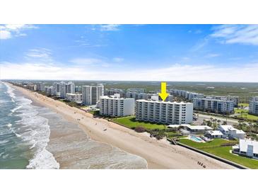 Oceanfront condos feature access to pristine sandy beaches and panoramic Atlantic Ocean views at 5201 S Atlantic Ave # 708A, New Smyrna Beach, FL 32169