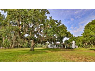 Charming single-story home on a spacious lot with mature trees and a lush green lawn at 314 Carol Ann Dr, Edgewater, FL 32132