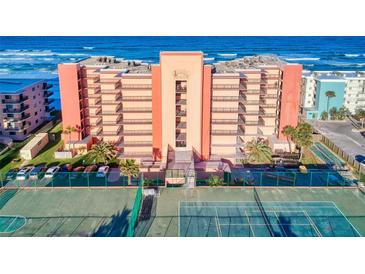 Beautiful beachfront condo with tennis court and pool access at 4141 S Atlantic Ave # 605, New Smyrna Beach, FL 32169