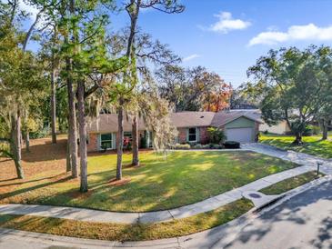 Attractive single-story home with a large yard and driveway at 223 Royal Oaks Cir, Longwood, FL 32779
