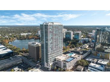 Luxury high-rise building with city and lake views at 150 E Robinson St # 3104, Orlando, FL 32801