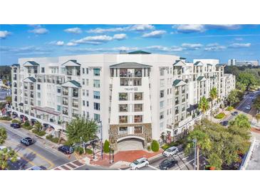 Aerial view of a luxury apartment building with upscale amenities at 630 Vassar St # 2310, Orlando, FL 32804