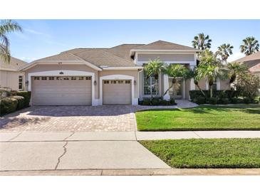 Single-Gathering home with two-car garage and landscaped yard at 3736 Brookmyra Dr, Orlando, FL 32837