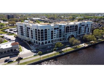 A beautiful waterfront condo building with gorgeous architectural details and convenient parking at 225 W Seminole Blvd # 213, Sanford, FL 32771
