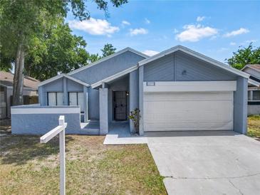 Charming single-story home featuring a well-maintained lawn and attached two-car garage at 2253 Atrium Cir, Orlando, FL 32808