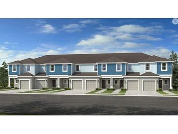 Charming new townhouse with a one-car garage in a desirable community at 2572 Penguin Blvd, Davenport, FL 33837