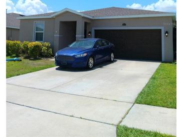 Charming single-Gathering home with a well-maintained lawn, two-car garage, and long driveway at 3582 Forster Ave, Leesburg, FL 34748