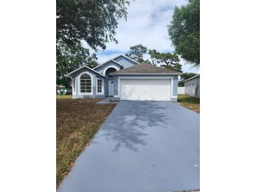 Charming single-Gathering home with a two-car garage and well-maintained landscaping at 3446 Cypress Point Cir, St Cloud, FL 34772