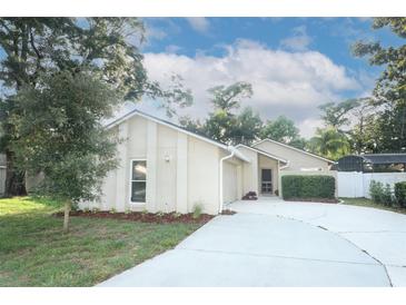 Charming single-story home featuring a well-manicured lawn and inviting curb appeal at 708 Wilson Rd, Winter Springs, FL 32708