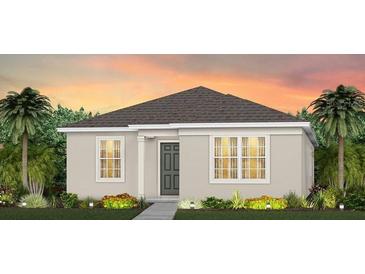 Charming single-story home with a well-manicured lawn and a welcoming front entrance at 3367 Vine Leaf St, Apopka, FL 32712