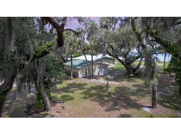 Charming home exterior featuring a lush, tree-filled yard with scenic views at 2518 Fort Lane Rd, Geneva, FL 32732