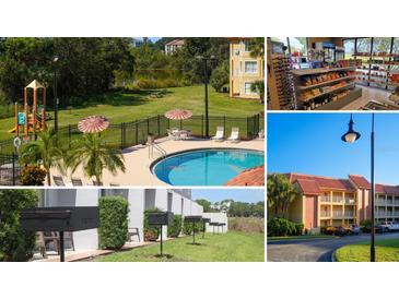 The community offers resort-style living with a pool, playground, picnic area, and outdoor grills at 6337 Parc Corniche Dr # 2311, Orlando, FL 32821
