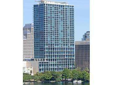 Striking high-rise building with modern architectural design and city views at 150 E Robinson St # 1023, Orlando, FL 32801