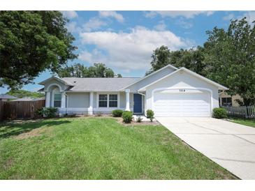 Charming single-story home with a well-maintained lawn and inviting curb appeal at 759 Lake Como Dr, Lake Mary, FL 32746