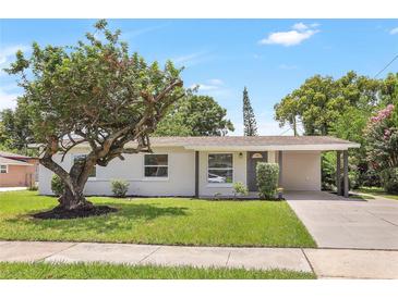 Charming single-story home featuring a well-maintained lawn and mature shade tree at 214 S Cottage Hill Rd, Orlando, FL 32805