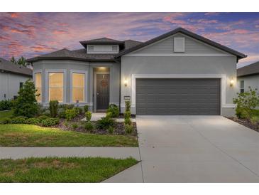 Charming single-story home with a well-manicured front yard and a two-car garage at 8809 Sw 61St Loop, Ocala, FL 34481
