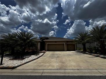 Charming home with manicured landscaping, a spacious driveway, and a two-car garage at 9238 Sw 60Th Court Rd, Ocala, FL 34476