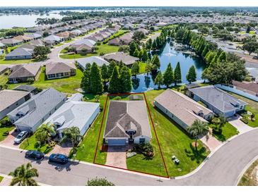 Beautiful home with a large pond in the backyard in a desirable community at 4100 Martindale Loop, Winter Haven, FL 33884