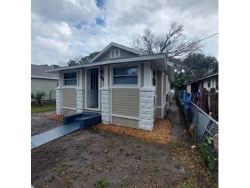 Charming bungalow with updated facade and landscaping at 645 Cherry St, Daytona Beach, FL 32114