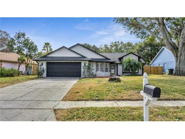 Charming single-story home featuring a well-maintained lawn, two-car garage, and neutral paint scheme at 2417 Liela Lee Ct, Ocoee, FL 34761