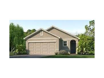 Charming single-story home features an attached garage and simple landscaping at 1015 Andean Ln, Davenport, FL 33837