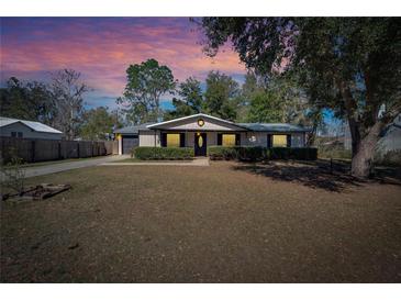 Charming single-story home with a well-manicured lawn at 613 4Th Ne St, Fort Meade, FL 33841