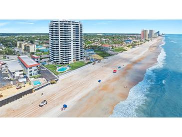 Beautiful beachfront condo with stunning ocean views and a pristine sandy beach at 1404 N Atlantic Ave # 270, Daytona Beach, FL 32118