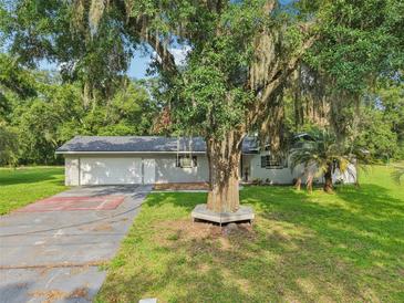 Charming single-story home with large tree and spacious front yard at 5525 Tillman Rd, Lakeland, FL 33810