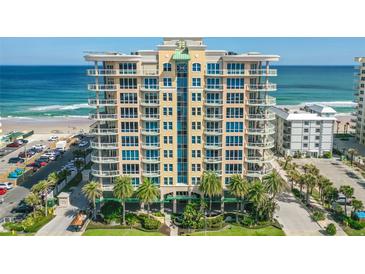 Stunning high-rise condo with multiple balconies overlooking ocean and beach at 3703 S Atlantic Ave # 507, Daytona Beach Shores, FL 32118