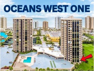 Stunning high-rise condo with pool, golf course, and ocean views at 1 Oceans West Blvd # 1B2, Daytona Beach, FL 32118