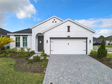 Charming single-Gathering home with a well-manicured lawn, beautiful landscaping, and a two-car garage at 234 Mosaic Blvd, Daytona Beach, FL 32124