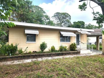 Charming single-story home featuring a well-maintained front yard and classic design at 2647 Brookline Ave, New Smyrna Beach, FL 32168