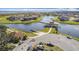 Aerial view of boat ramp and parking area at 2621 Lookout, Kissimmee, FL 34746