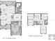 Detailed floor plan showcasing the layout of the first and second floors, including room dimensions and relationships at 3022 Peel Ave, Orlando, FL 32806