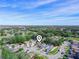 Aerial view showing home location in a residential neighborhood at 2907 Willow Oak Ct, Kissimmee, FL 34744