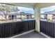 View from the balcony overlooking the community pool and manicured grounds at 948 Lake Destiny Rd # G, Altamonte Springs, FL 32714