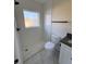 Modern bathroom with a large shower and updated fixtures at 2814 Coventry Ave, Lakeland, FL 33803