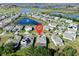 Community overview showing home location near a lake and golf course at 1457 Olympic Club Blvd, Champions Gate, FL 33896