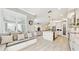 Eat-in kitchen with built-in bench seating and island at 1457 Olympic Club Blvd, Champions Gate, FL 33896