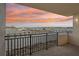 Balcony overlooking waterfront with sunset view and marina at 612 Marina Point Dr # 6120, Daytona Beach, FL 32114