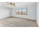 Spacious bedroom with carpet flooring and water views at 612 Marina Point Dr # 6120, Daytona Beach, FL 32114