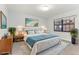 Spacious bedroom with wood-look floors and ample natural light at 612 Marina Point Dr # 6120, Daytona Beach, FL 32114