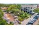 Aerial view of town square with fountain and shops at 688 Orange Belt Loop, Winter Garden, FL 34787