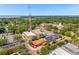 Aerial perspective of a town's landscape, including courthouse at 688 Orange Belt Loop, Winter Garden, FL 34787