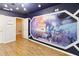 Star Wars themed bedroom with mural at 8007 Acadia Estates Ct, Kissimmee, FL 34747