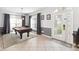 Entryway with a pool table and stylish decor at 8007 Acadia Estates Ct, Kissimmee, FL 34747