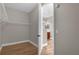 Spacious walk-in closet with wood flooring at 4014 Sunburst View Cir, Kissimmee, FL 34746