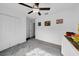 Bedroom with double door closet and ceiling fan at 1856 Red Loop, Lakeland, FL 33801