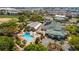 Resort-style pool with surrounding lounge chairs at 11276 Se 170Th Pl, Summerfield, FL 34491