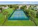 Aerial view of well-maintained pickleball courts at 11276 Se 170Th Pl, Summerfield, FL 34491